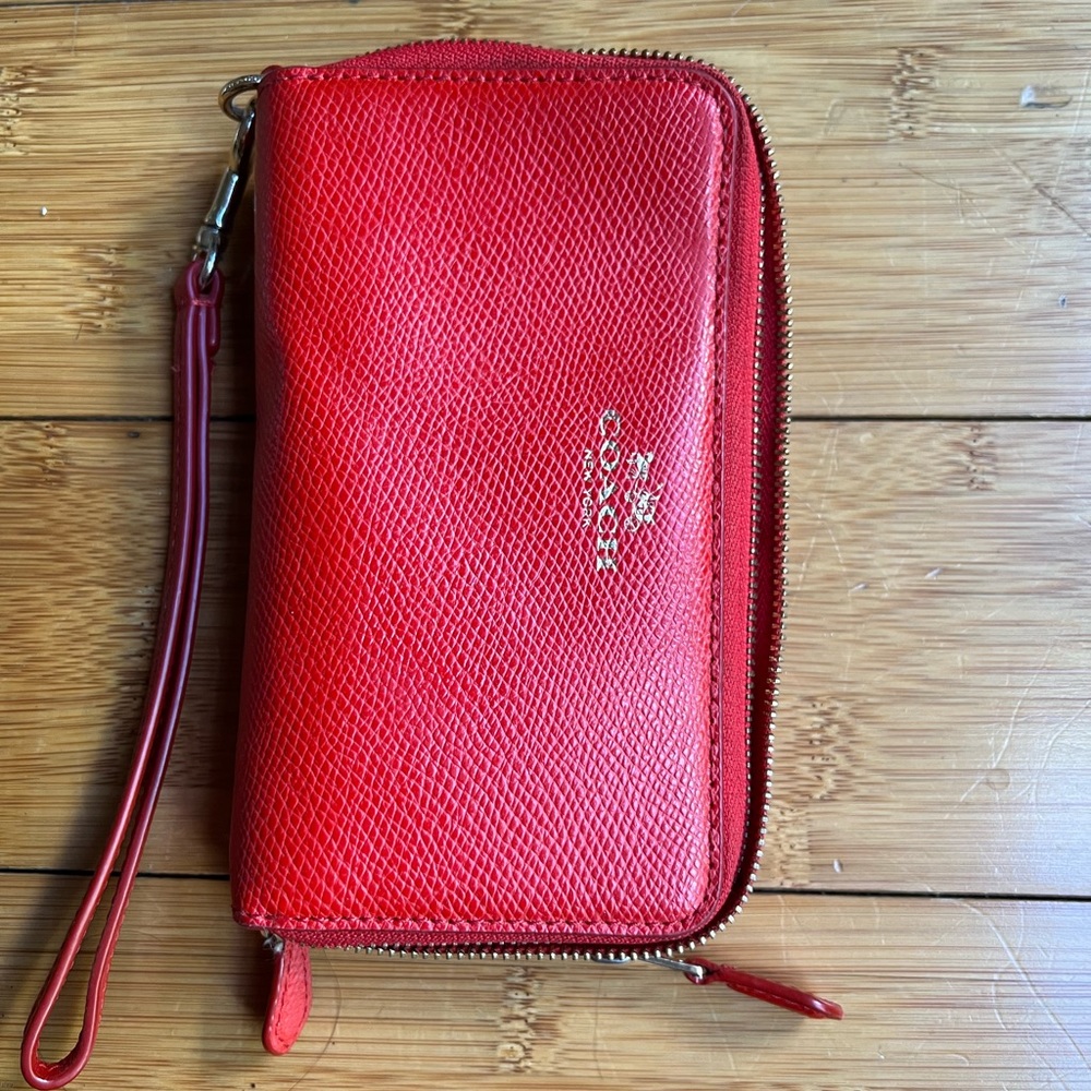 Coach wallet wristlet